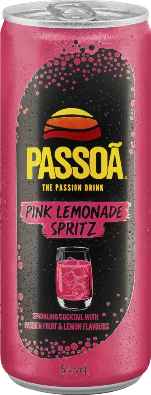 Passoã Pink lemonade spritz
