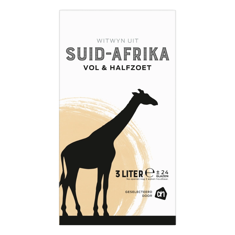 AH Vol & halfzoete Zuid-Afrikaanse wit tap