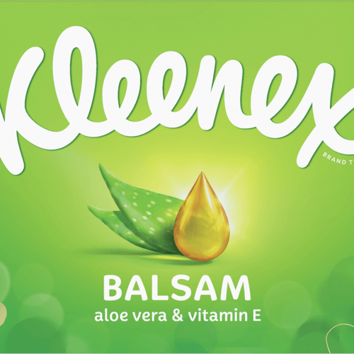 Kleenex Tissues balsam box