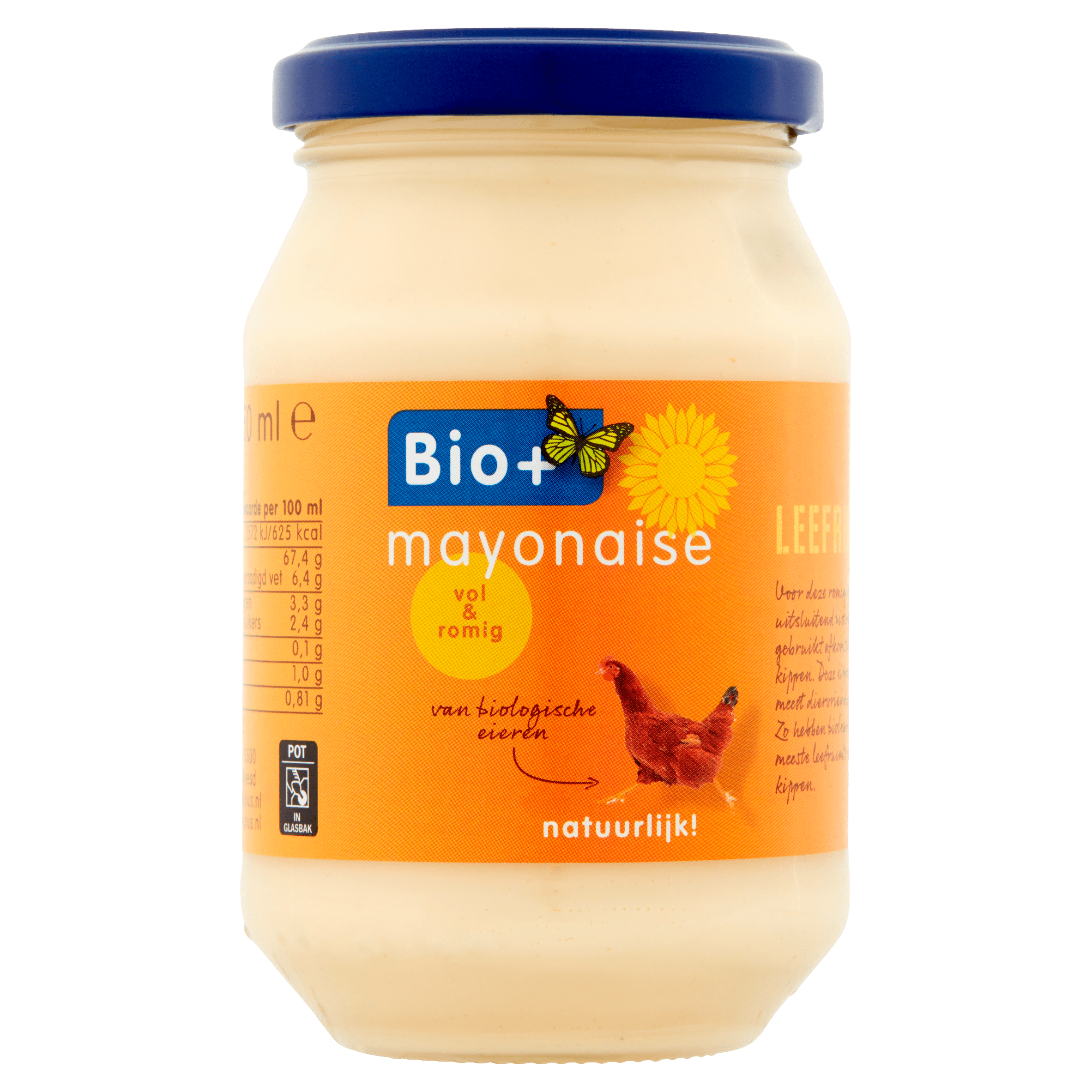 BIO+ Mayonaise vol & romig