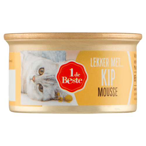 1 de Beste Kattenmousse kip