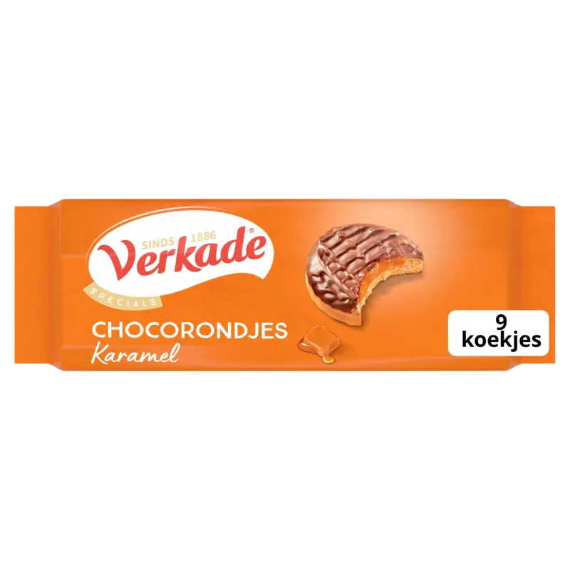 Verkade Chocorondjes karamel