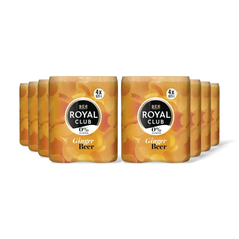 Royal Club Ginger beer 0% suiker 36-pack