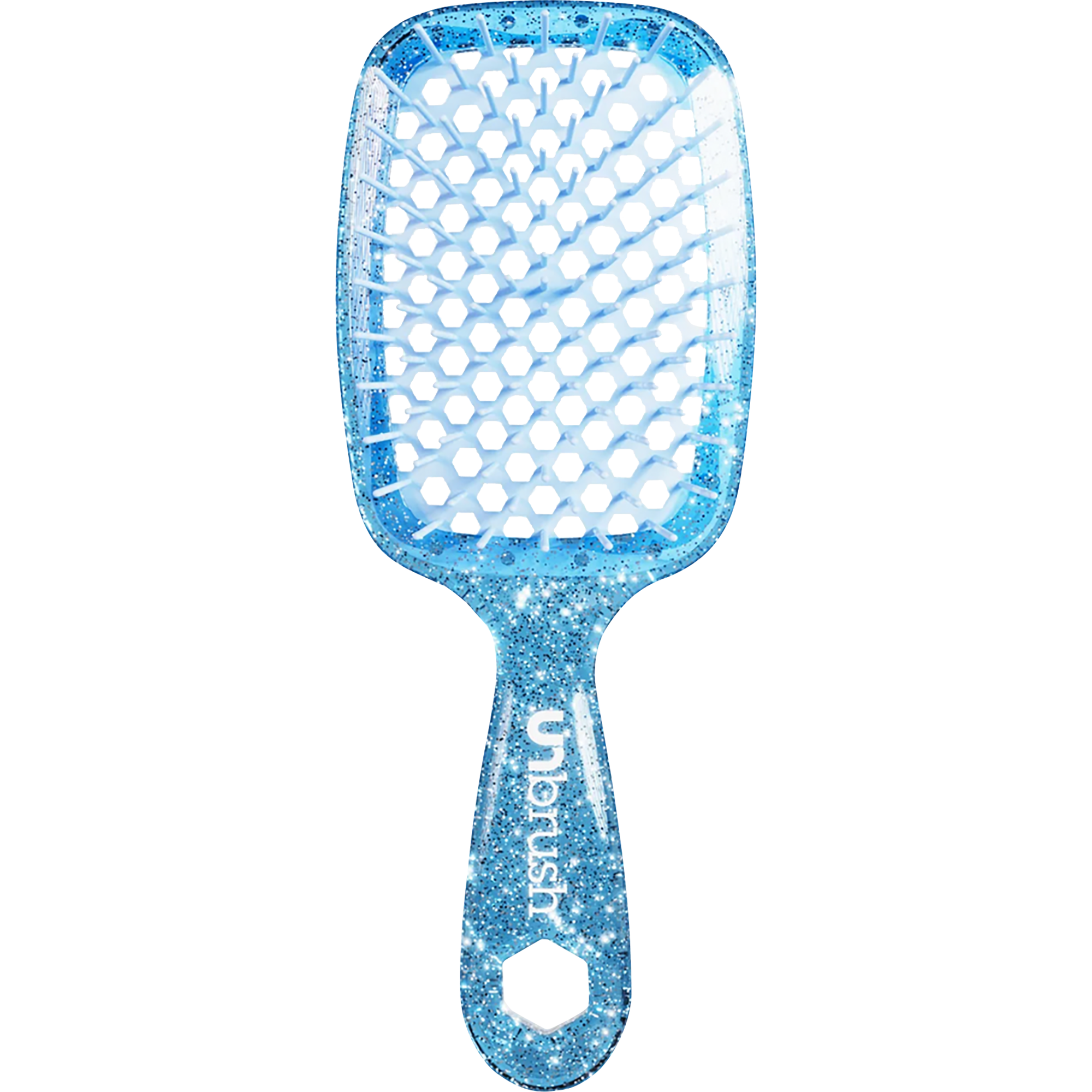 UNbrush Detangling Hair Brush Sapphire 1 stuk