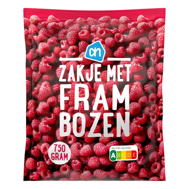 AH Zakje met frambozen