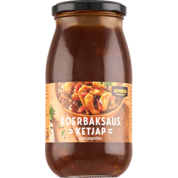 Jumbo Roerbaksaus Ketjap met Paprika 490 g