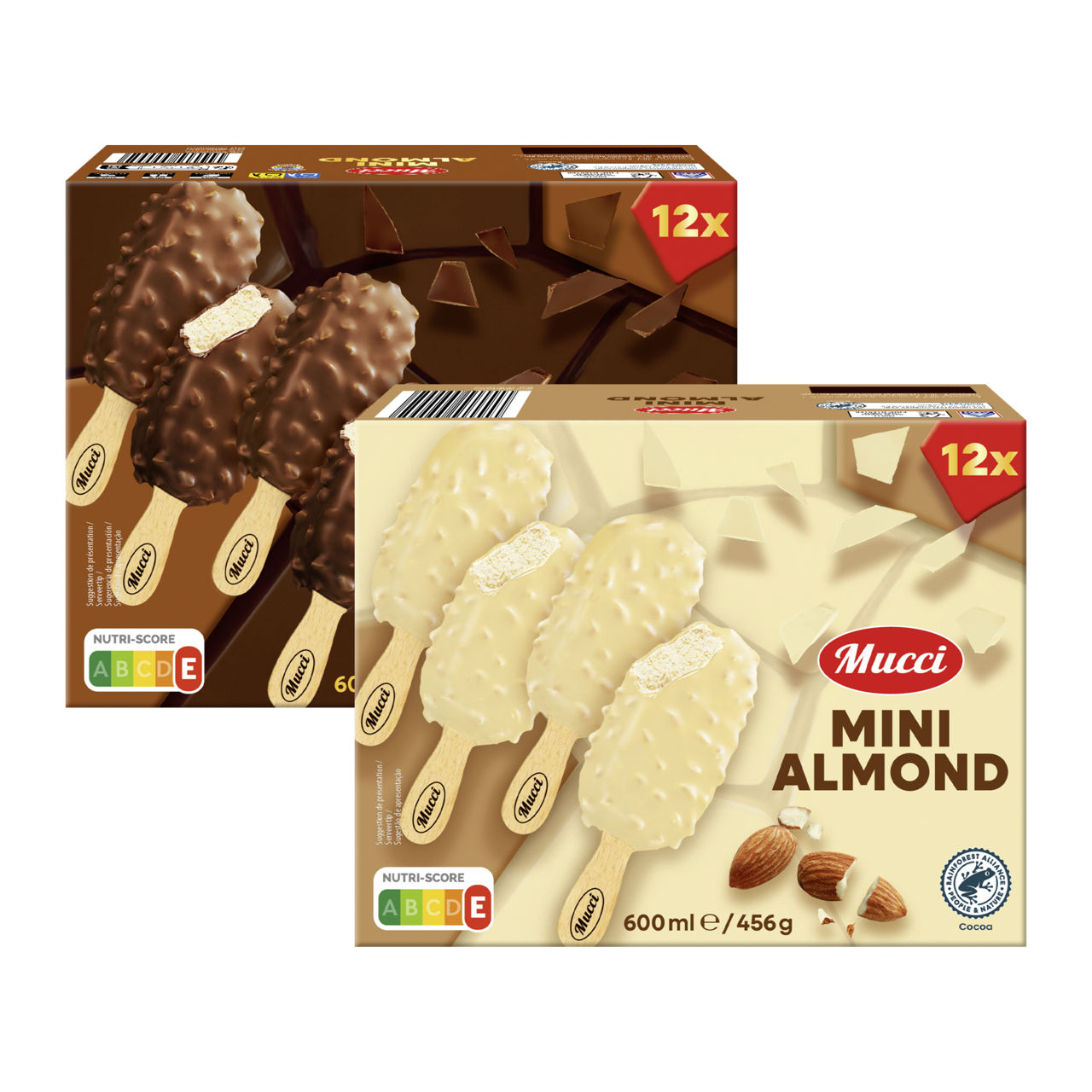 Mini-almond-ijs