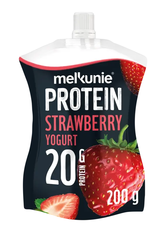 Melkunie Protein yoghurt aardbei