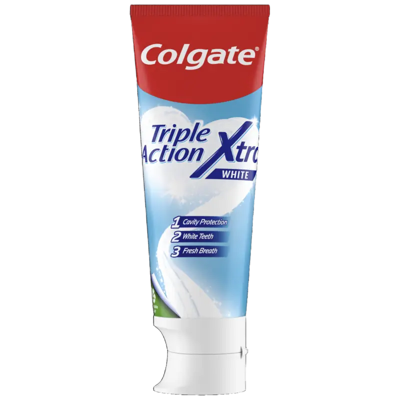 Colgate Triple action extra whitening tandpasta