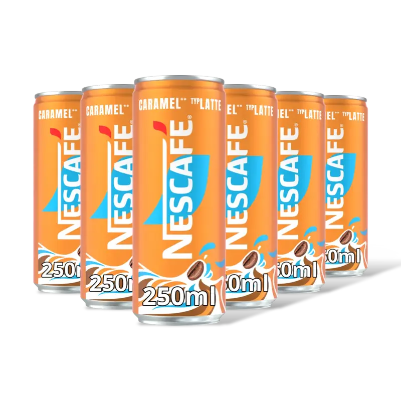 Nescafé Latte caramel 6-pack
