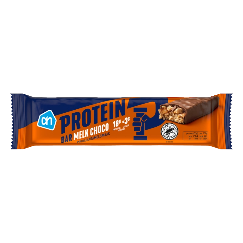 AH Protein bar melk choco pinda karamel