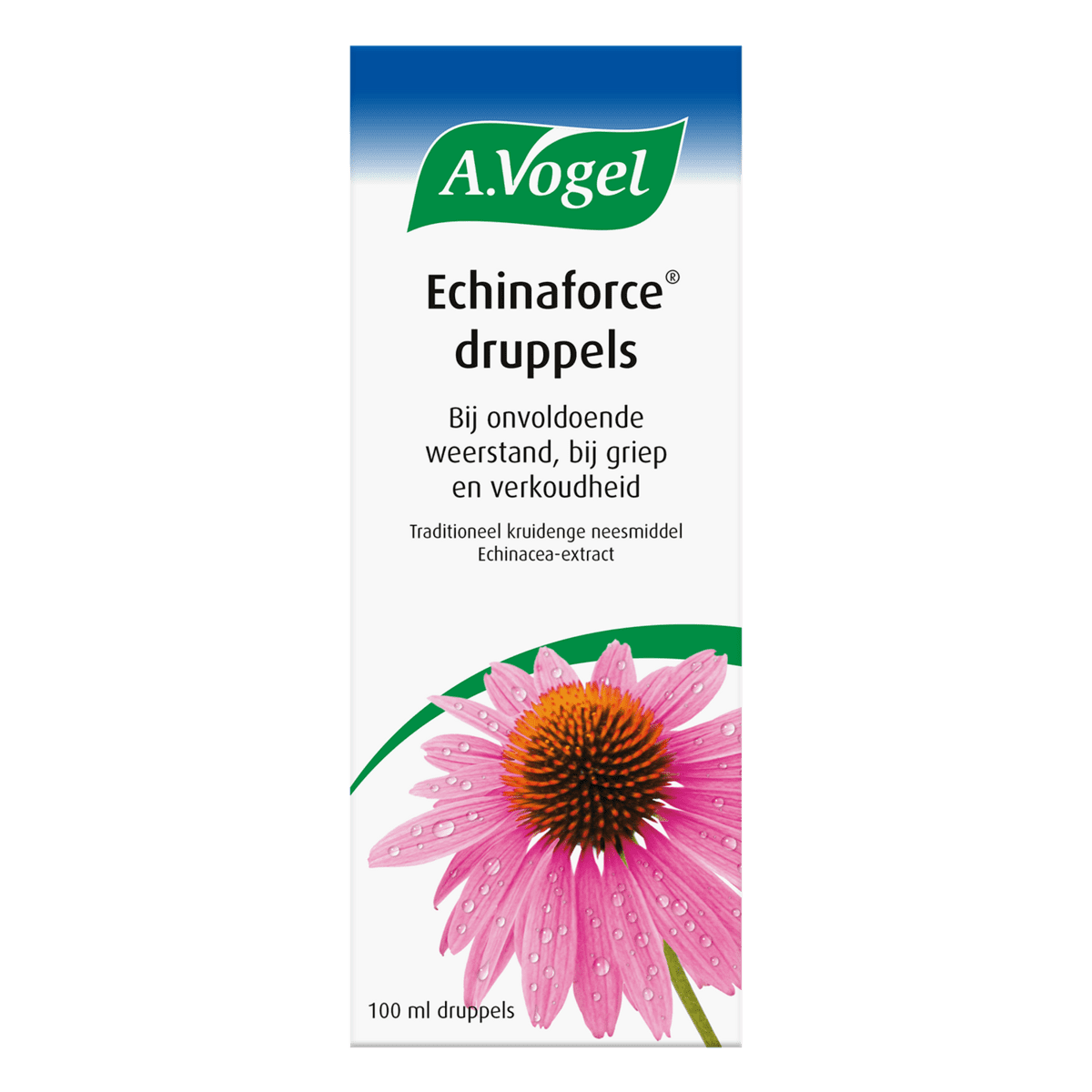 A.Vogel Echinaforce Bij Onvoldoende Weerstand En Griep Druppels 100 ML