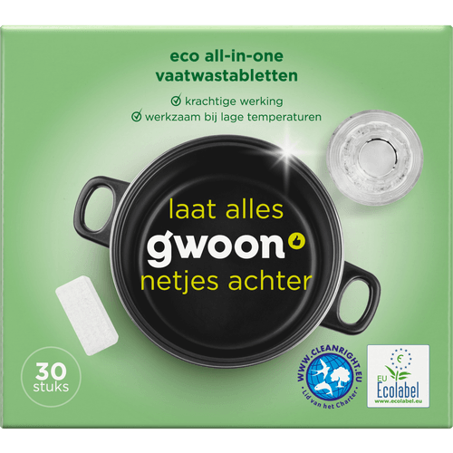 G'woon Vaatwastabletten eco