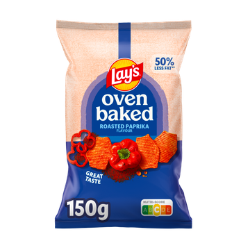 Lay's Oven Baked Paprika Chips 150 gr
