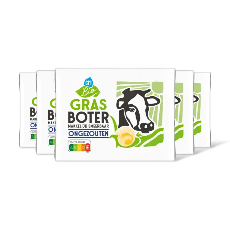 AH Biologisch Grasboter makkelijk smeerbaar ongezo 5pk