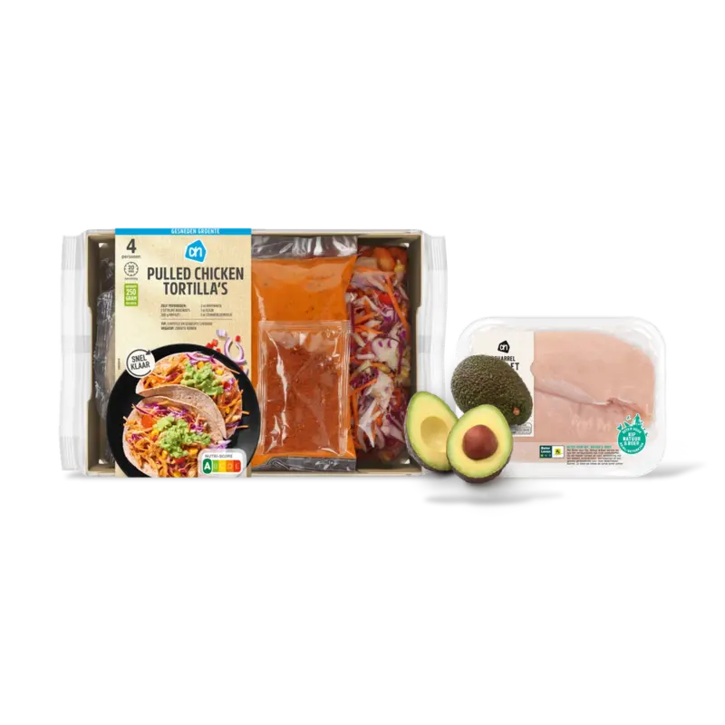 AH Gesneden Chicken Tortilla's Verspakket