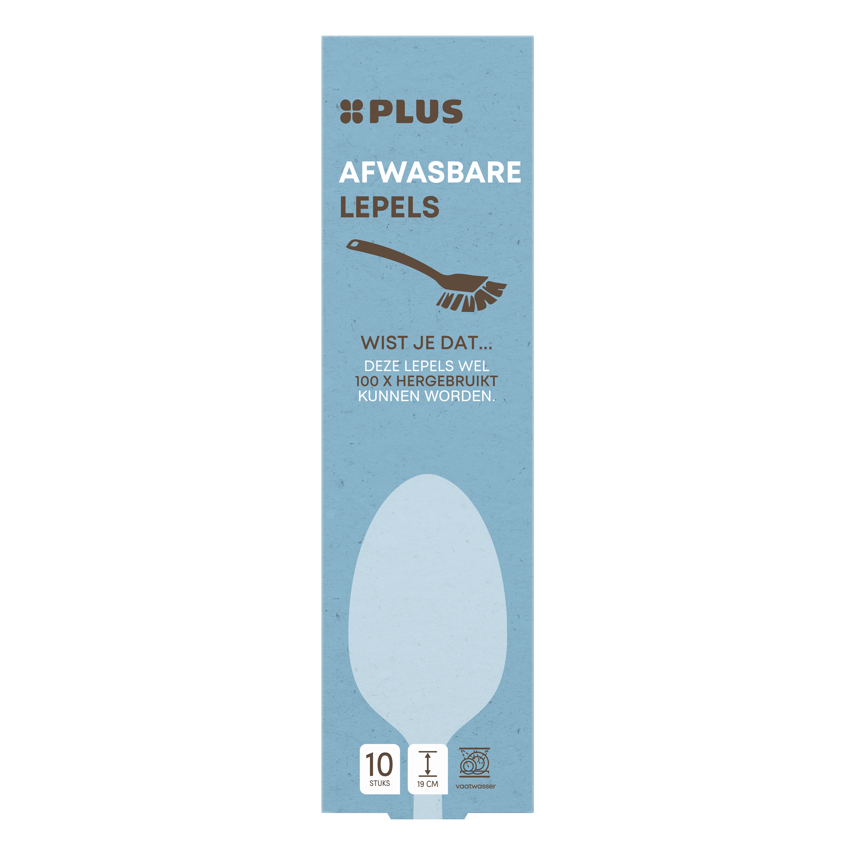 PLUS Lepel herbruikbaar 19cm