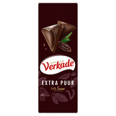 Verkade chocoladereep extra puur
