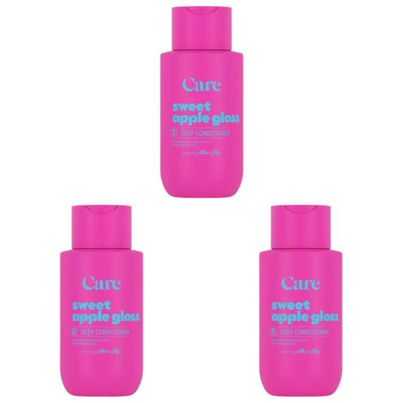 Care Sweet apple gloss deep conditioner 3pack