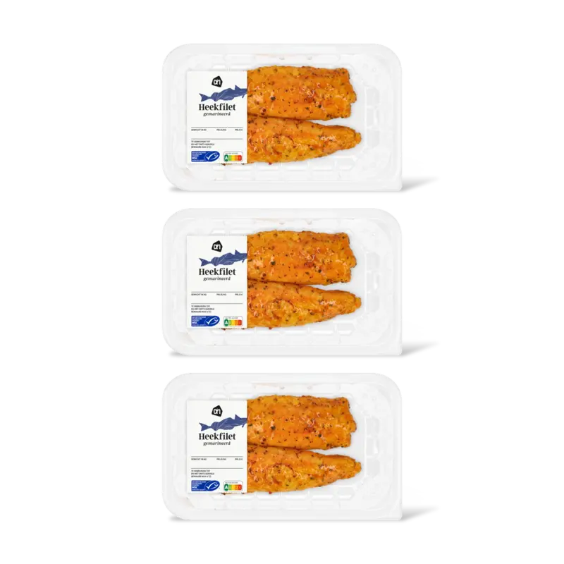 AH Heekfilet gemarineerd 3-pack
