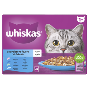 Whiskas Gelei 1+ Vis