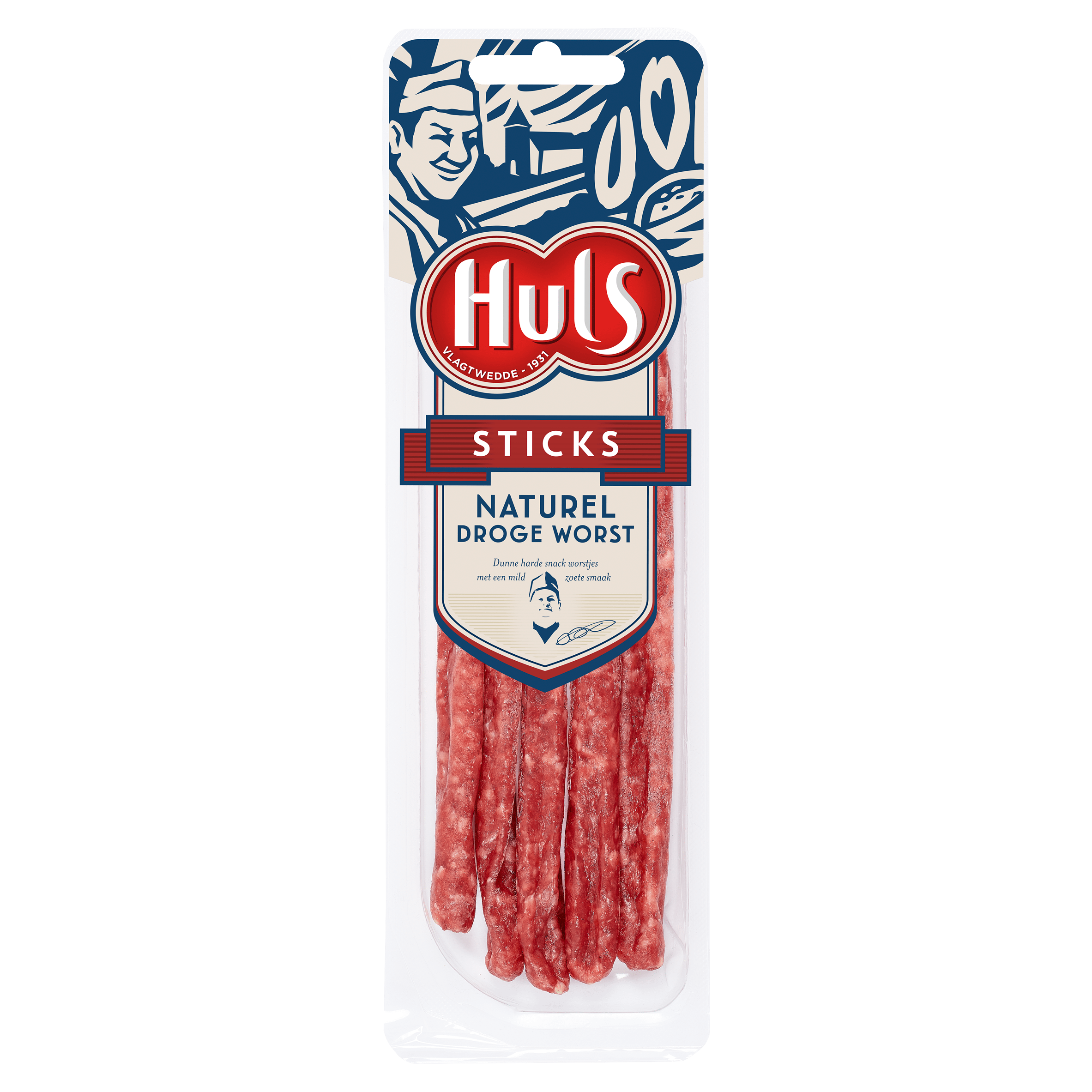 Huls Sticks Naturel