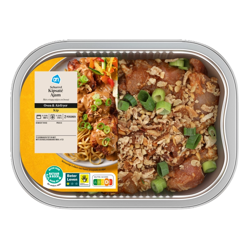 AH Ovenschotel scharrel kip sate ajam