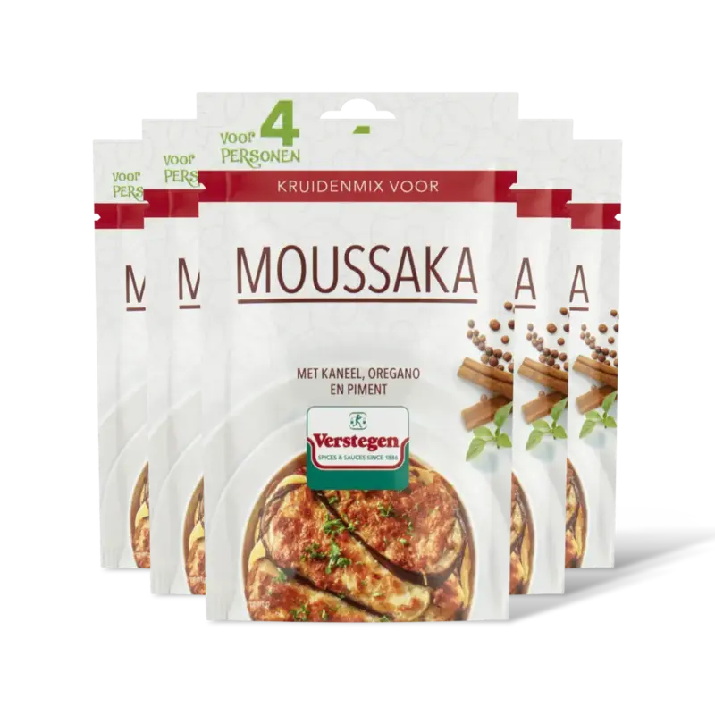 Verstegen Kruidenmix voor moussaka 5-pack