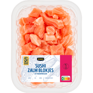 Jumbo Sushi Zalmblokjes 150 g