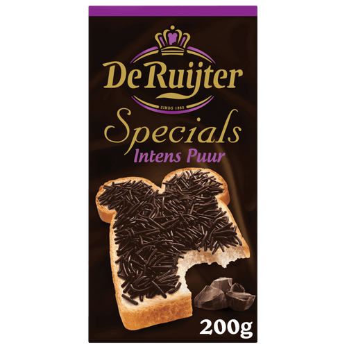 De Ruijter Chocoladehagel specials intens puur