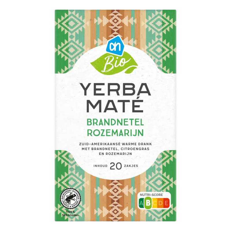 AH Biologisch Yerba mate brandnetel rozemarijn
