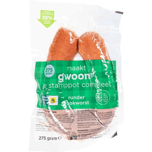 G'woon Rookworst rund