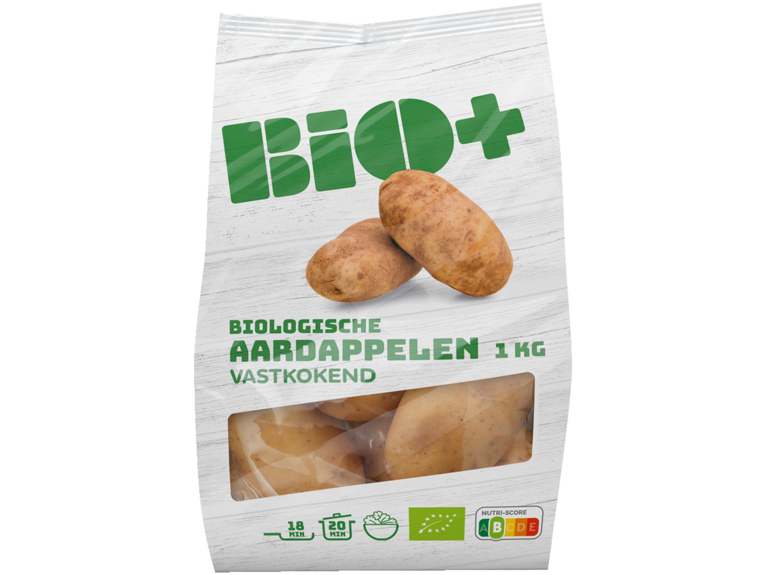 Bio aardappelen vastkokend