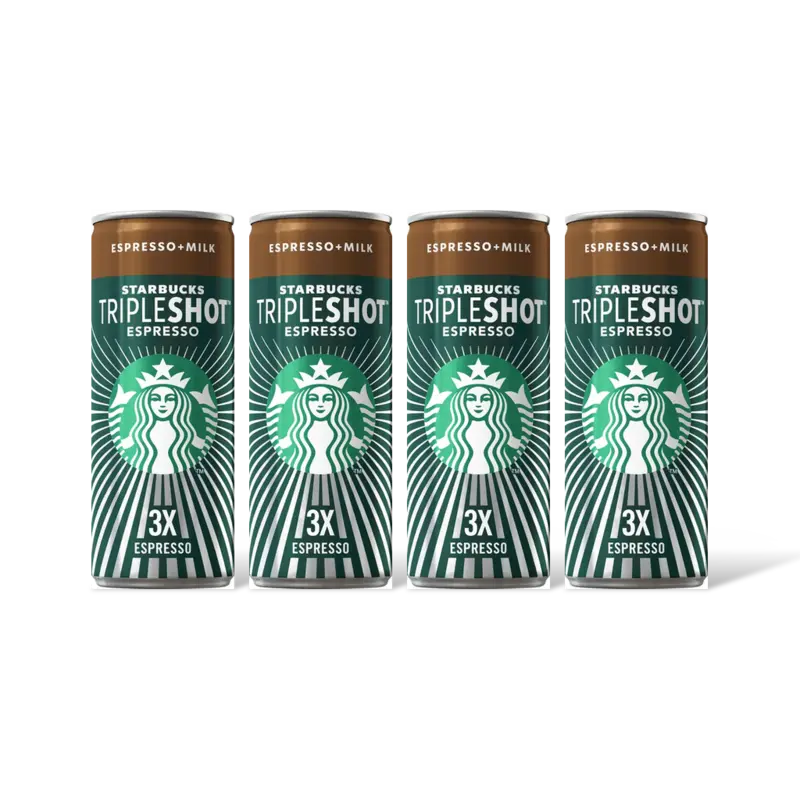 Starbucks Tripleshot espresso ijskoffie 4-pack
