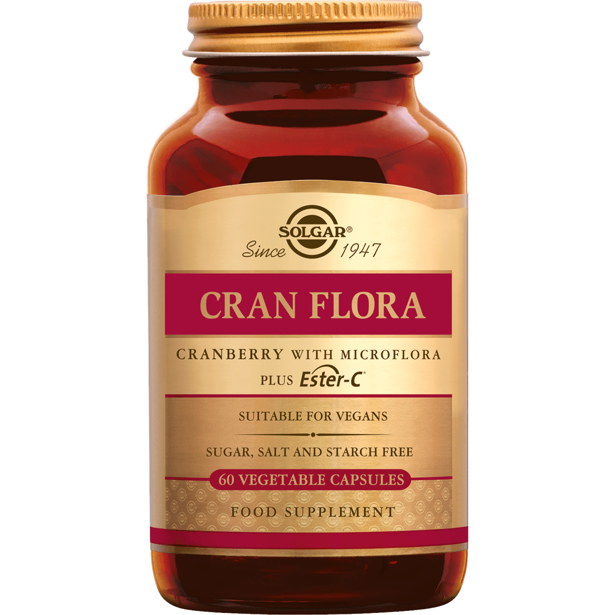 Solgar Cran Flora Capsules 60 stuks