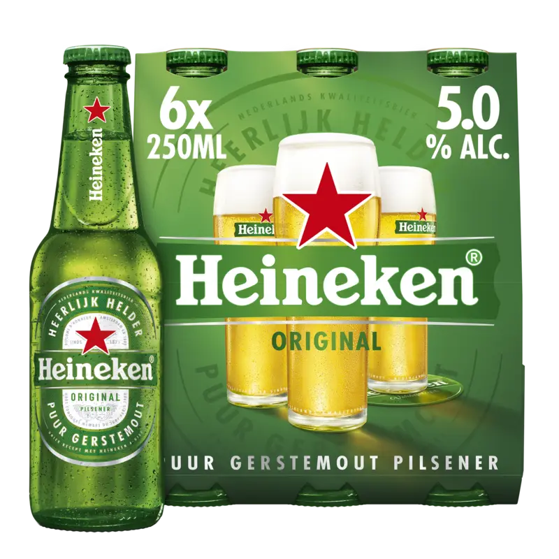 Heineken Premium pilsener draaidop 6-pack