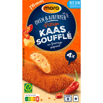Mora Oven & Airfryer Pittige Kaassoufflé 4x70 g