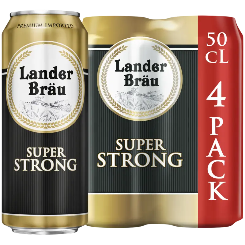 Lander bräu Super strong 4-pack