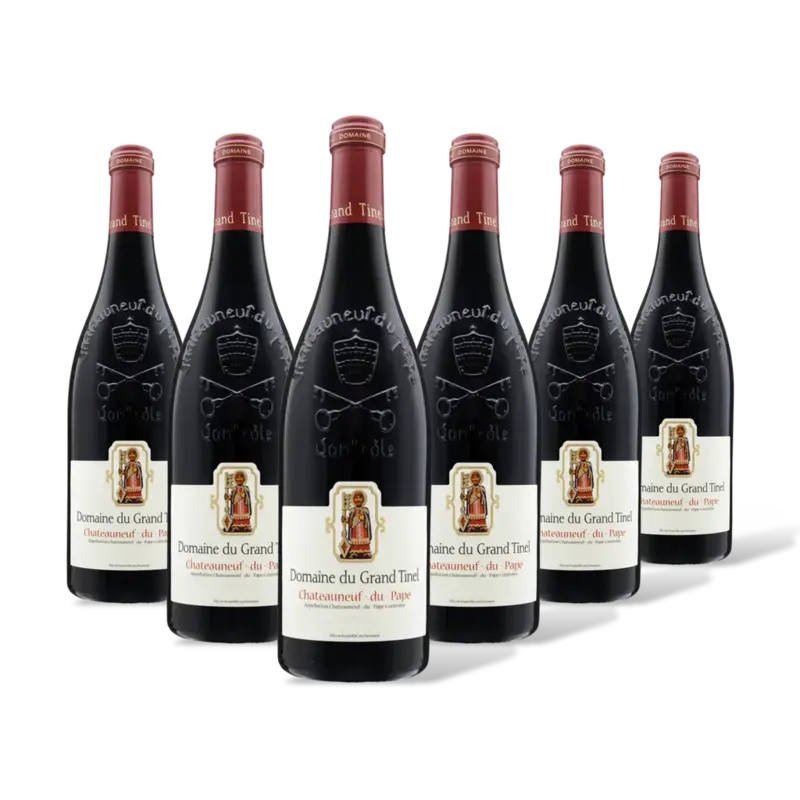 Domaine grand Tinel Domaine G. Tinel Châteauneuf 6 flessen