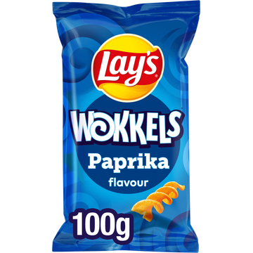 Lay's Wokkels Paprika Chips 100 gr