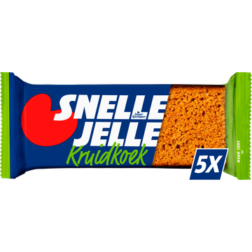 Snelle Jelle (Te) Krachtige Kruidkoek 5 Stuks 325 g