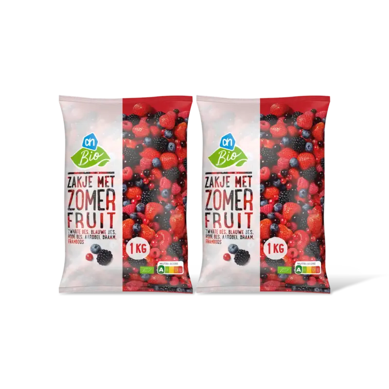AH Zakje met zomer fruit 2-pack