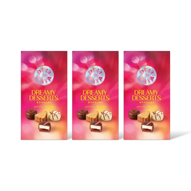 Delicata Dreamy desserts 3-pack