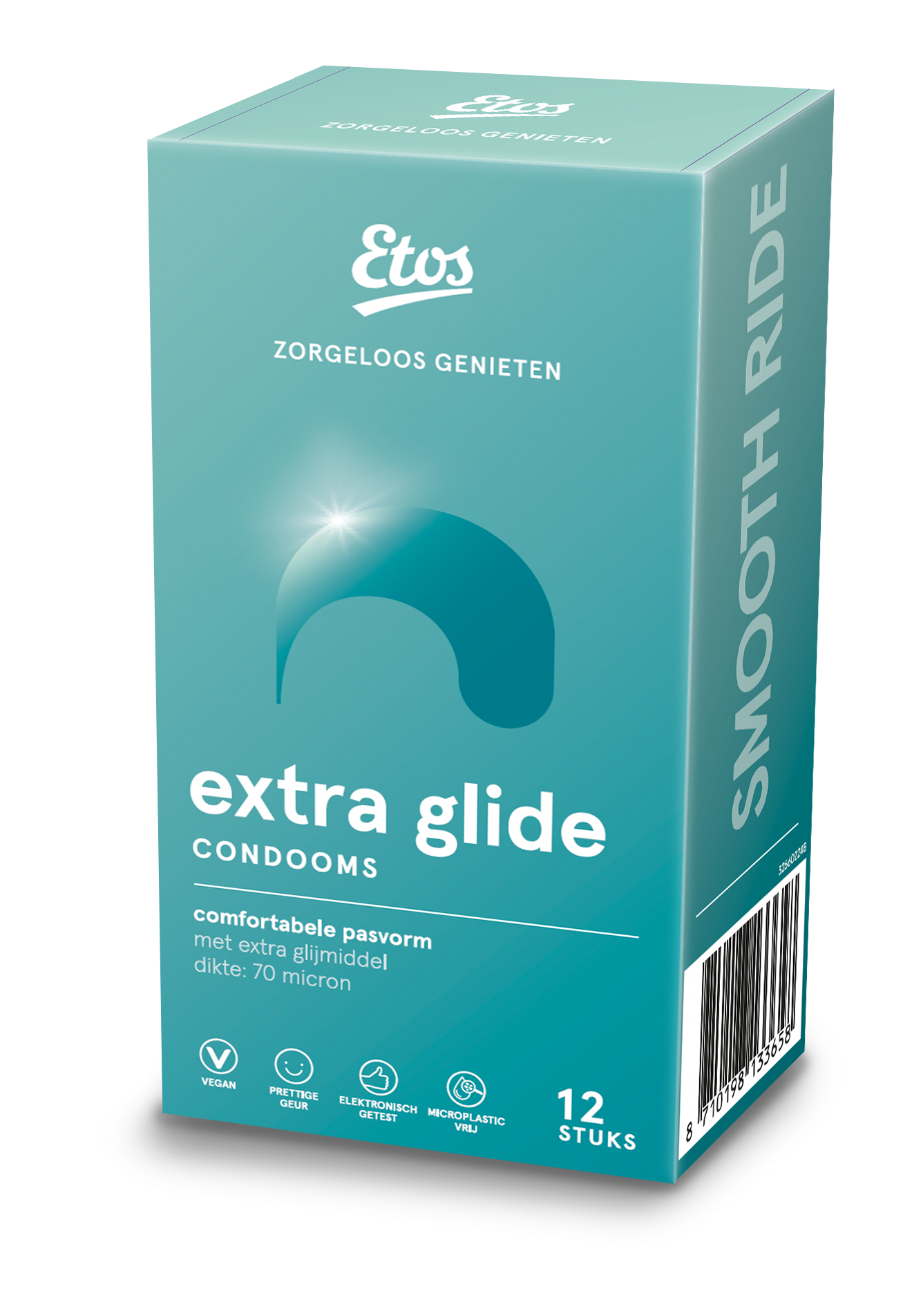 Etos Extra Glijmiddel Condooms 12 stuks