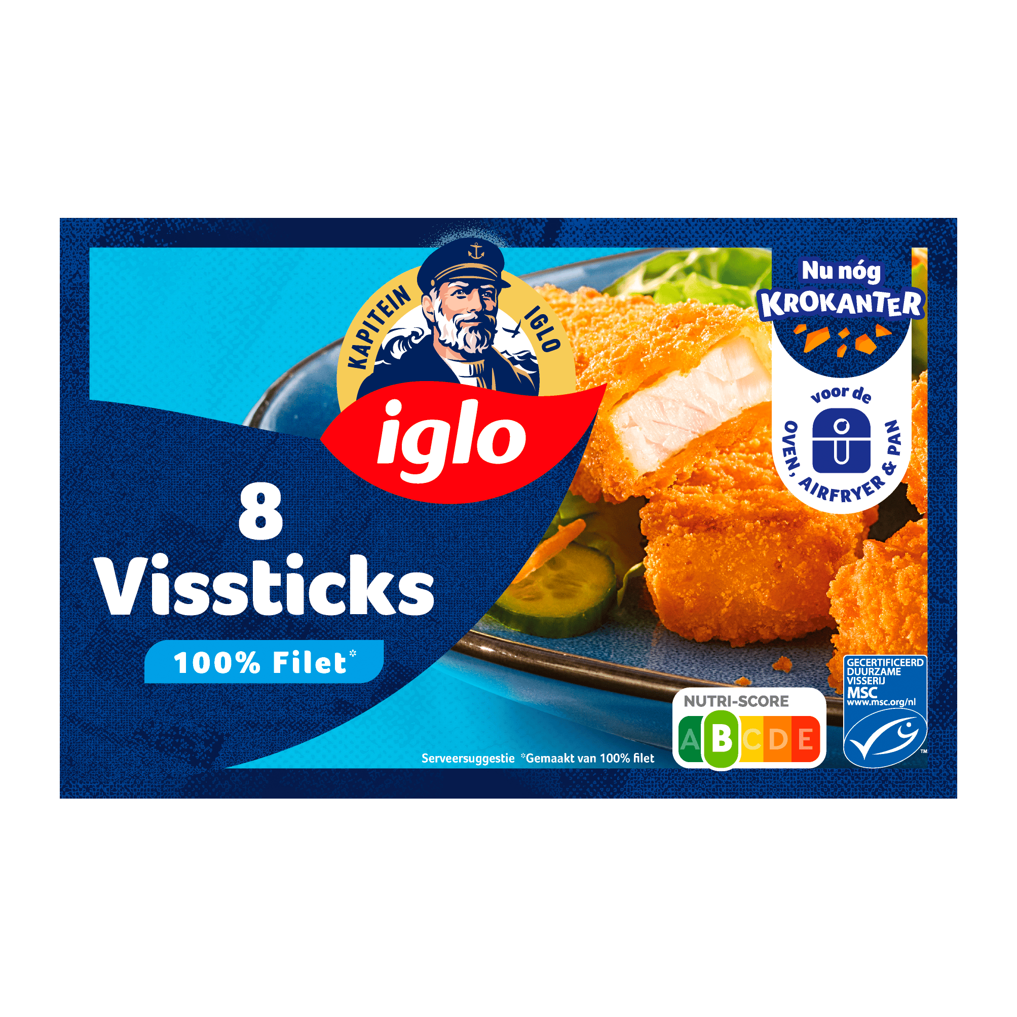 Iglo Vissticks 8 stuks
