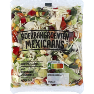 Roerbakgroenten Mexicaans