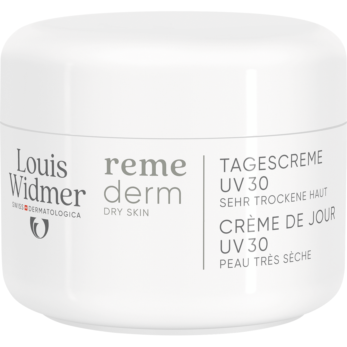 Louis Widmer Remederm Dagcrème UV SPF30 Zonder Parfum 50 ML