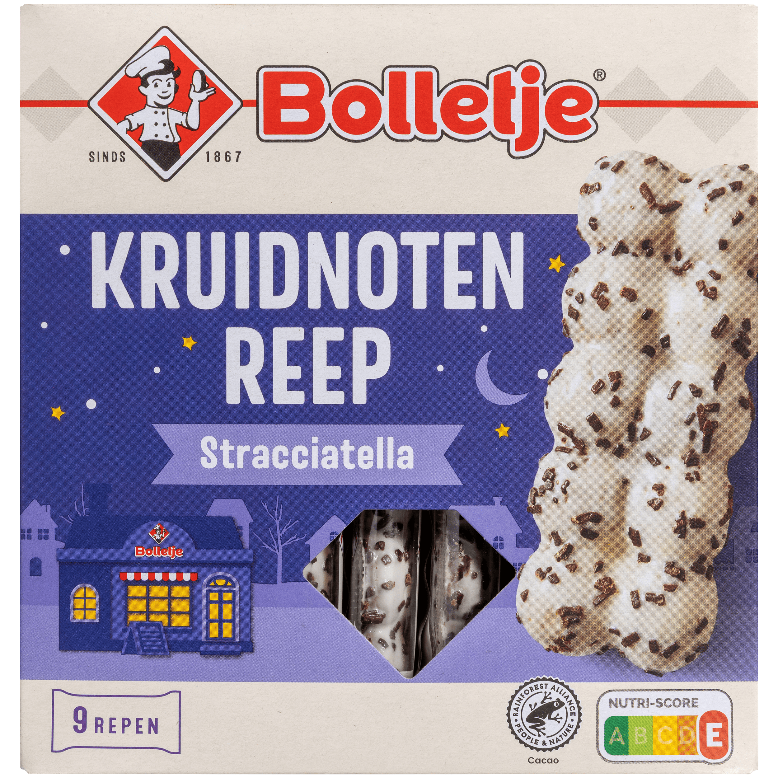 Bolletje Kruidnotenreep Stracciatella