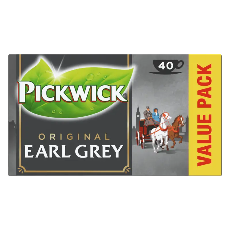 Pickwick Earl grey zwarte thee voordeelpak