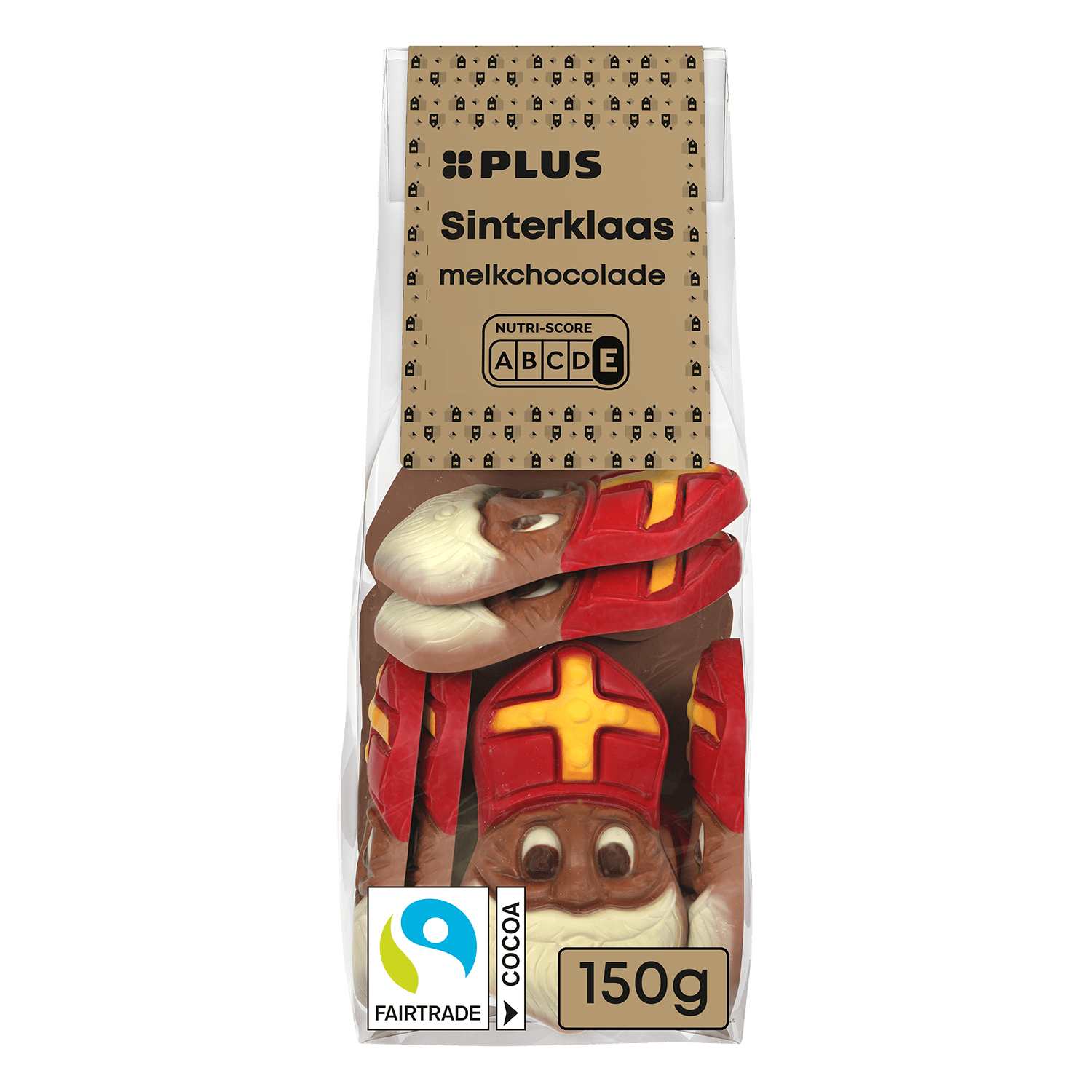 PLUS Sinterklaaskopjes chocolade Fairtrade